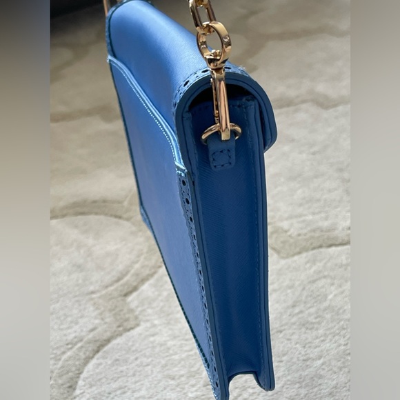 Tory Burch sky blue leather shoulder bag - Picture 10 of 14